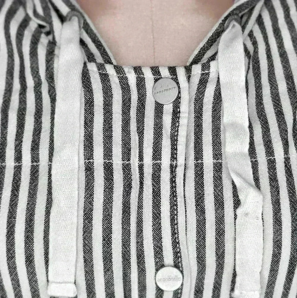 Sanctuary Nova Hooded Jacket Tiki Stripe Womens Size Small Anthropologie - Picture 5 of 16